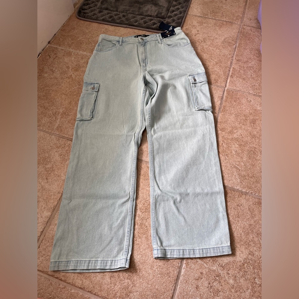 Hollister Ultra high rise dad jean